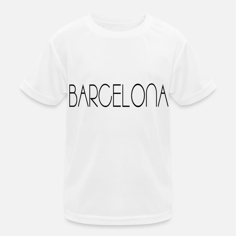 Barcelona Kinder Funktions-T-Shirt