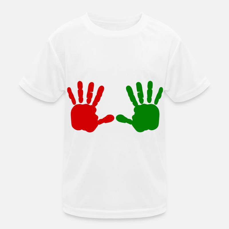 Iran - Iran - Rote hand - blut hand Kinder Funktions-T-Shirt