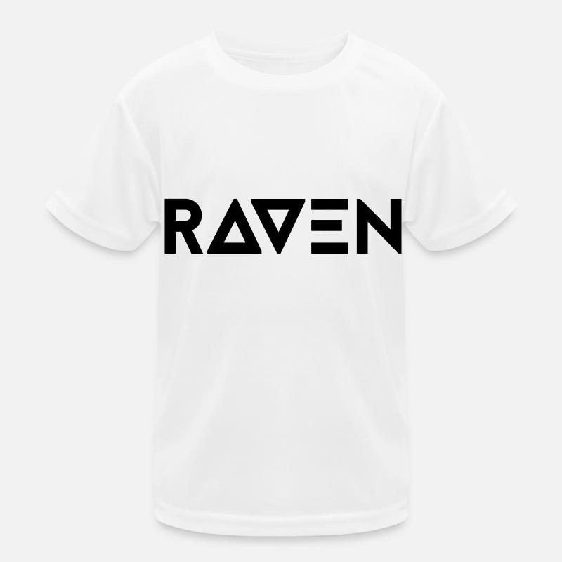 Raven Kinder Funktions-T-Shirt