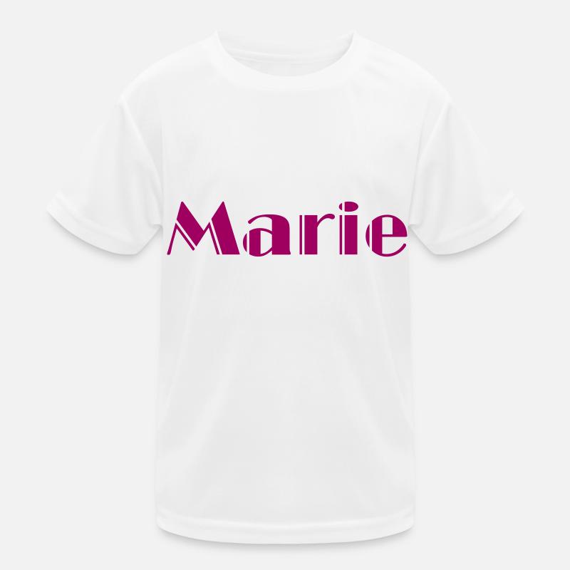 Marie First Name Gift Kids Functional T-Shirt