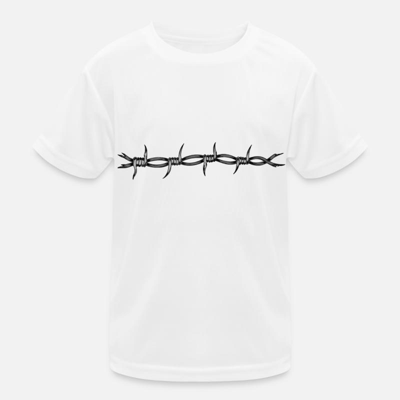 stacheldraht Kinder Funktions-T-Shirt