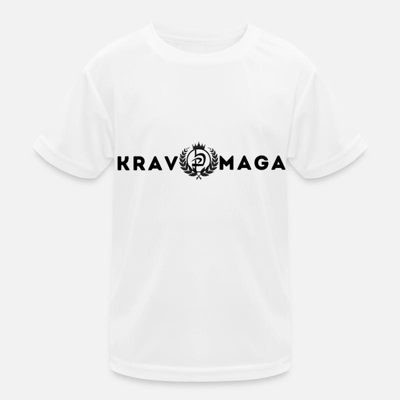 Krav Maga Merch Kinder Funktions-T-Shirt