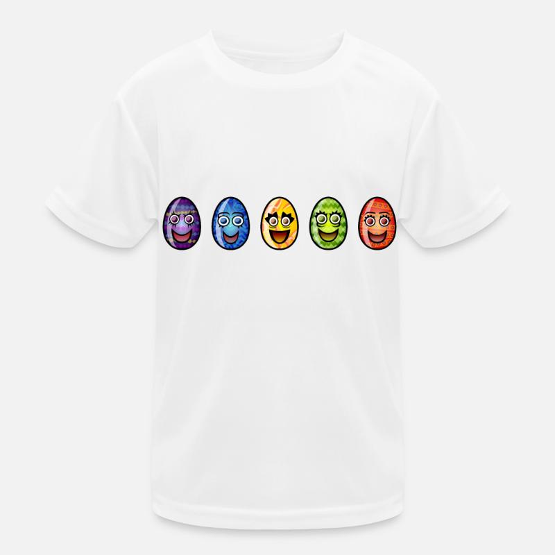 Ostereier Kinder Funktions-T-Shirt