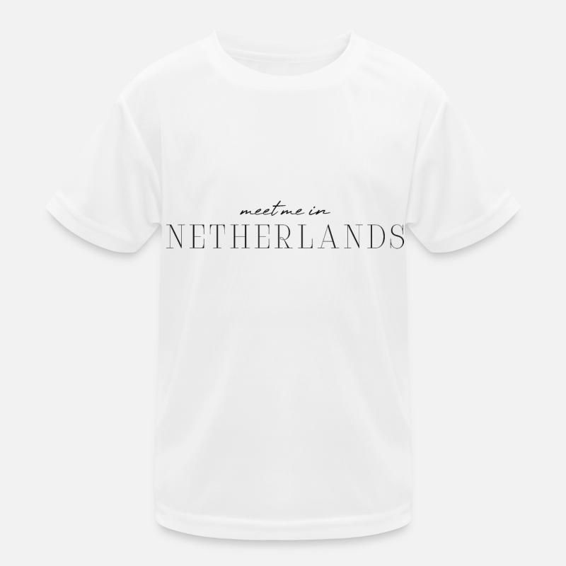 I love the Netherlands Kids Functional T-Shirt