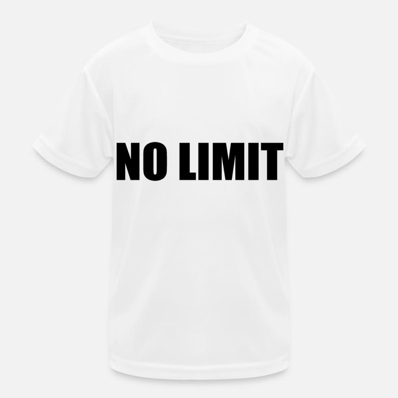 No limit Kids Functional T-Shirt