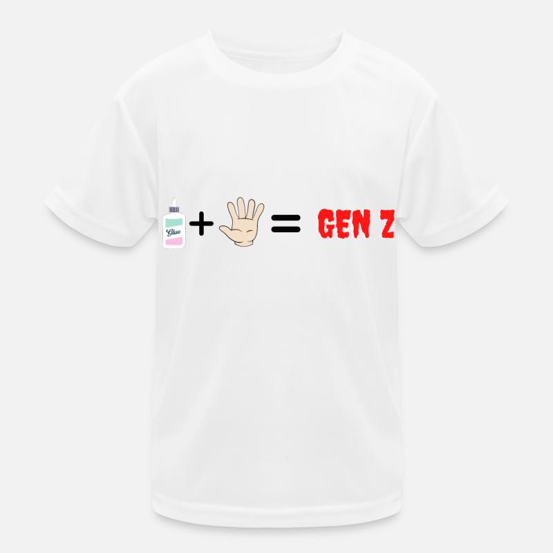Generation Z our future Kids Functional T-Shirt