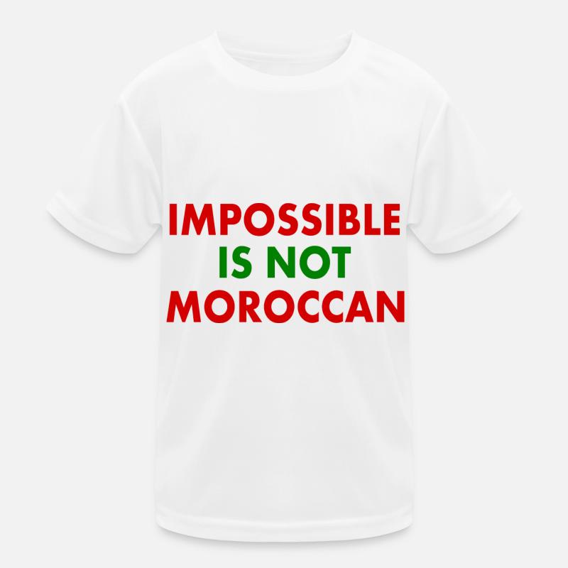 Morocco - impossible is not moroccan Kids Functional T-Shirt