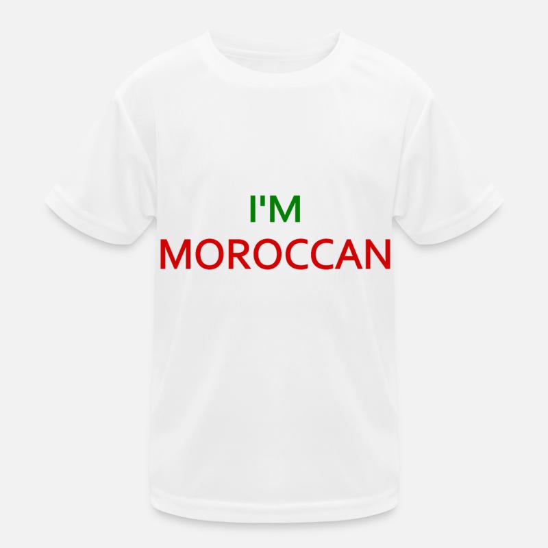 I'm moroccan T-shirt sport Enfant