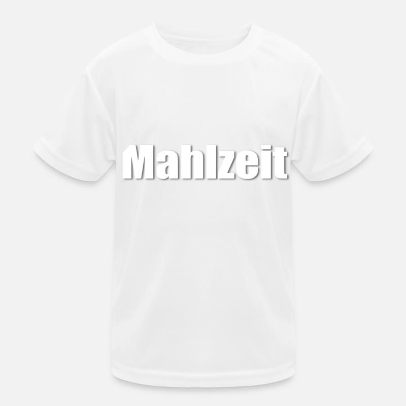 Mahlzeit Kinder Funktions-T-Shirt