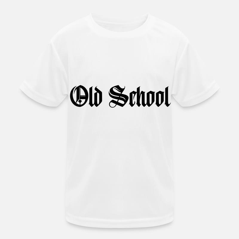 old school Kinder Funktions-T-Shirt