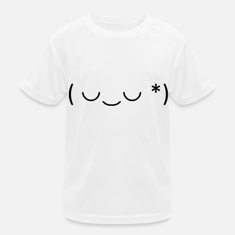 Gentle smile, great charm! 😊 Kids Functional T-Shirt