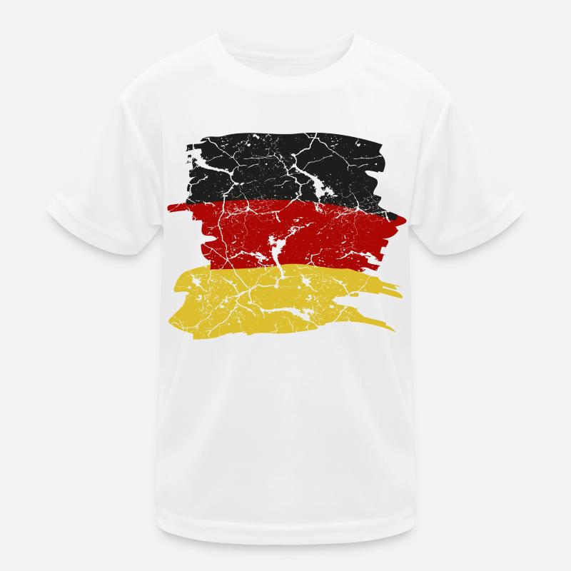 Drapeau de l’Allemagne T-shirt sport Enfant
