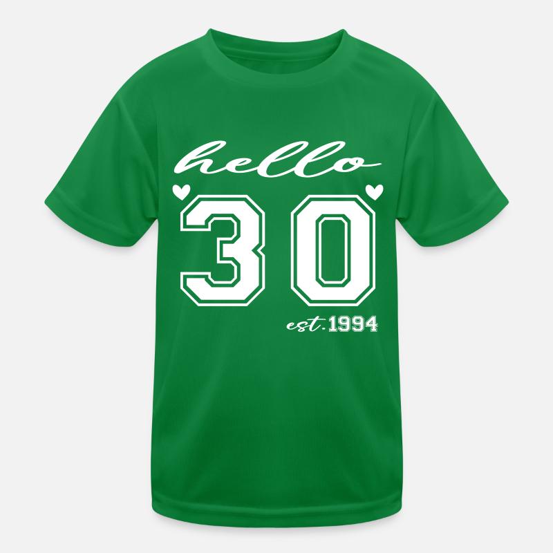 Hello 30 est 1994 T-shirt sport Enfant