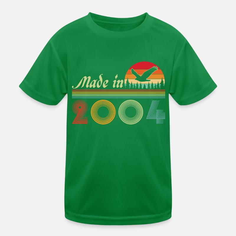 2004 Vintage Retro Geburtstagsgeschenk Kinder Funktions-T-Shirt