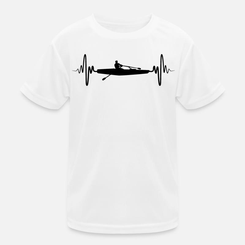Rowing Sculling Kids Functional T-Shirt