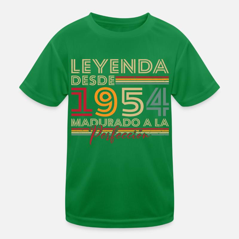 Legend since 1954 Birthday Gift Kids Functional T-Shirt