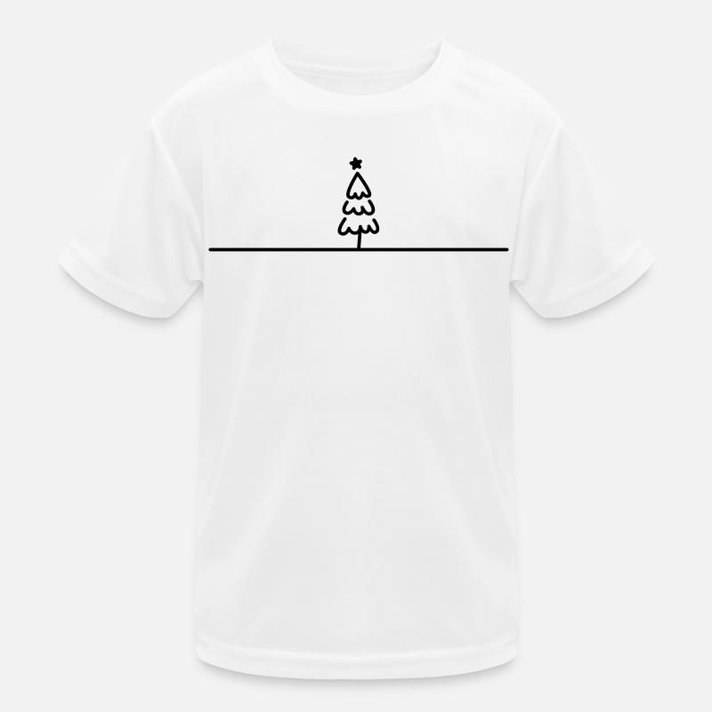 Weihnachtsbaum Kinder Funktions-T-Shirt