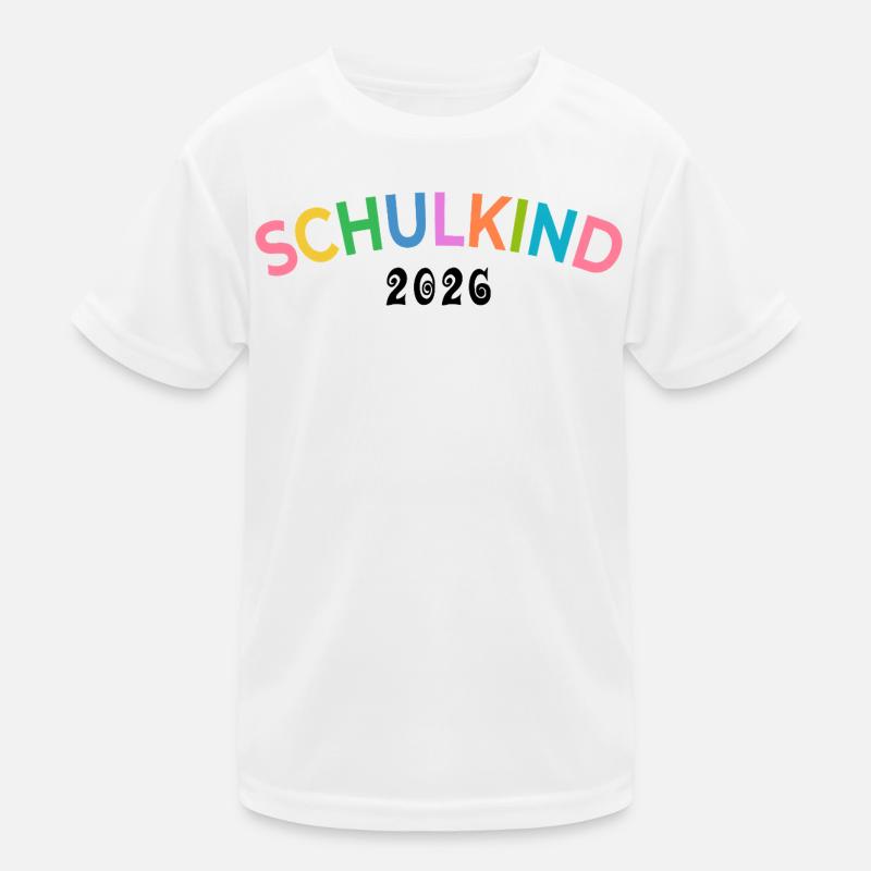  Schulkind 2026 - Einschulung - Erstklässler Kinder Funktions-T-Shirt
