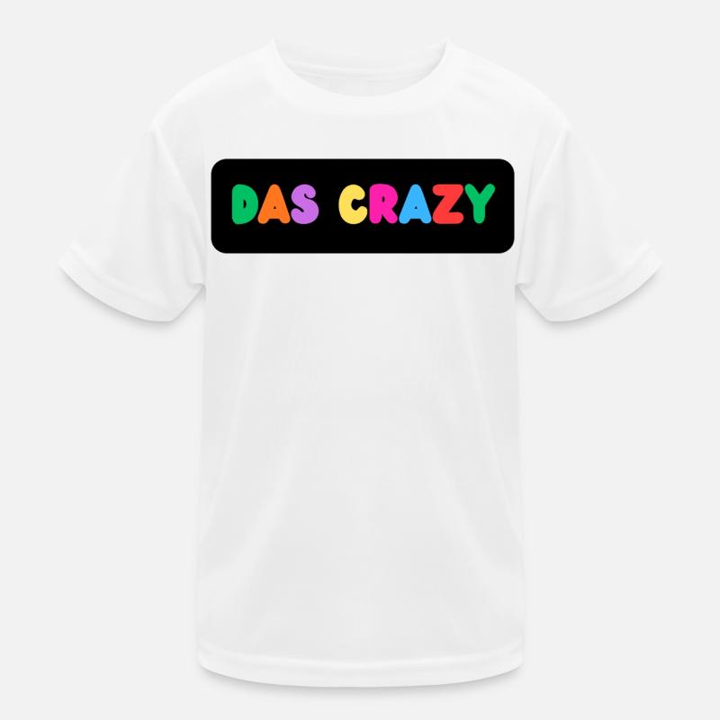 Das Crazy Kinder Funktions-T-Shirt