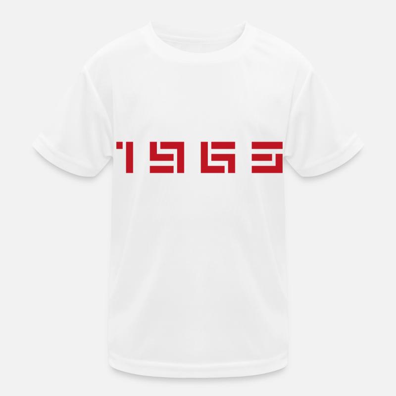 Année de naissance Anniversaire de naissance Né(e) - Fabriqué en 1963 T-shirt sport Enfant