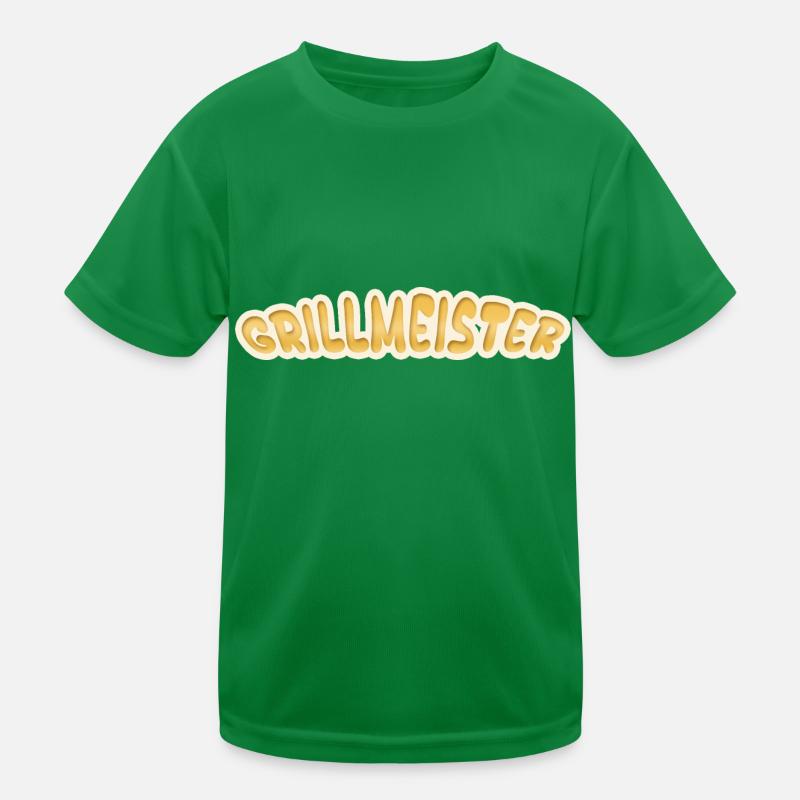 Grill master comme métier T-shirt sport Enfant