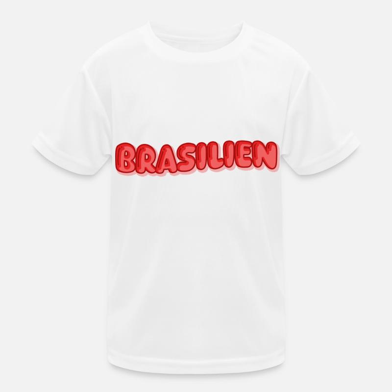 Holidays Brazil Kids Functional T-Shirt