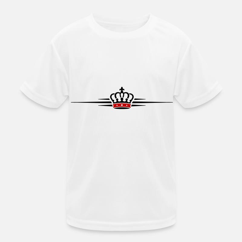 Krone Symbolik Kinder Funktions-T-Shirt