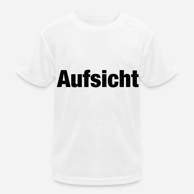 Aufsicht Kinder Funktions-T-Shirt