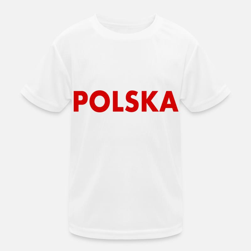 Polen Kinder Funktions-T-Shirt