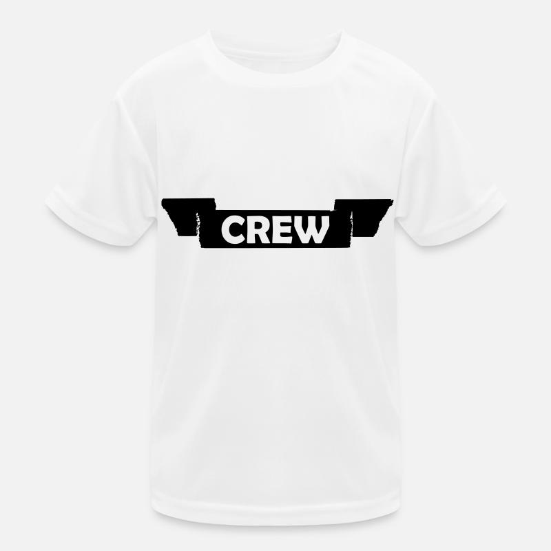 Crew Kinder Funktions-T-Shirt