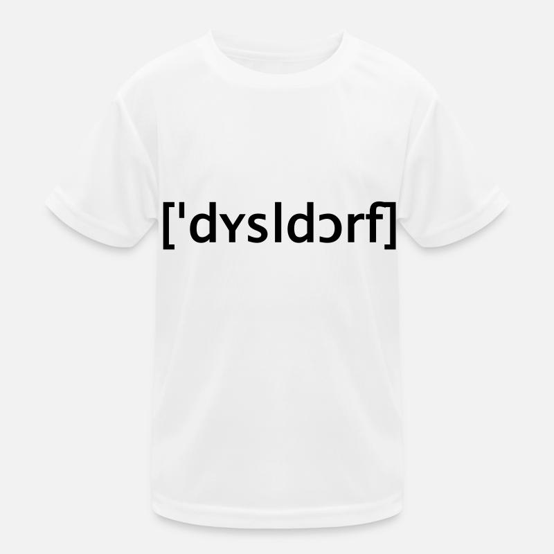 Dusseldorf écrit fort T-shirt sport Enfant