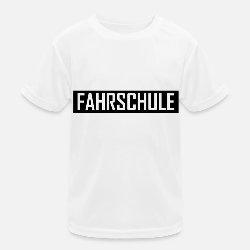 fahrschule Kinder Funktions-T-Shirt
