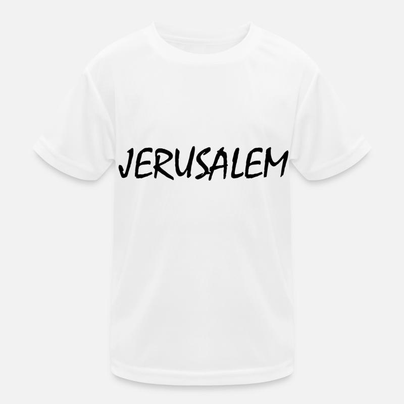 jerusalem Kinder Funktions-T-Shirt