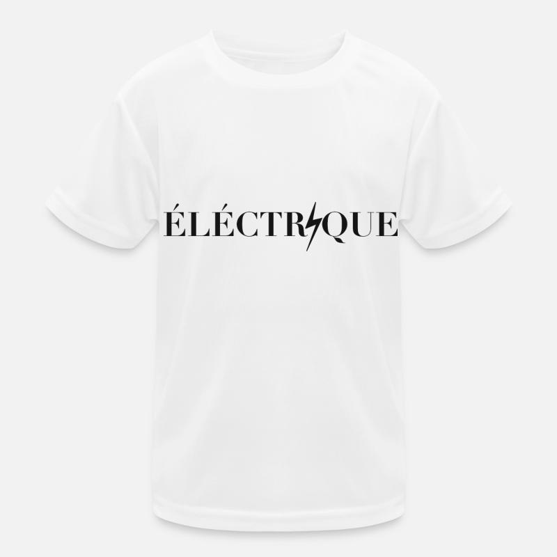 Électrique T-shirt sport Enfant