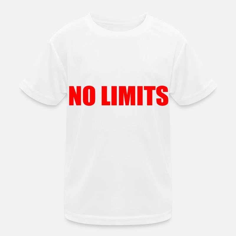 No limits Kids Functional T-Shirt