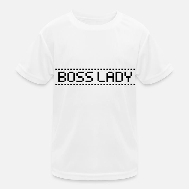 Chefin Kinder Funktions-T-Shirt