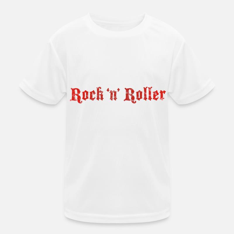 Rock n Roller Distressed Kids Functional T-Shirt