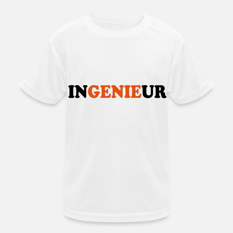 Ingenieur Kinder Funktions-T-Shirt