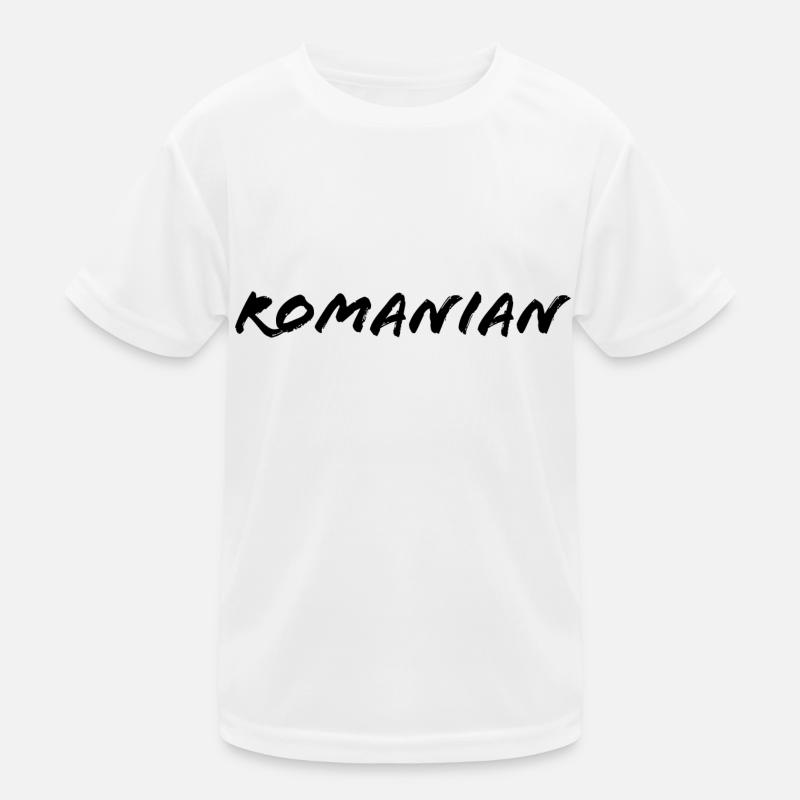 Romanian Kids Functional T-Shirt