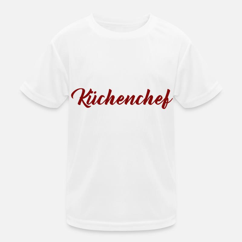Küchenchef Kinder Funktions-T-Shirt