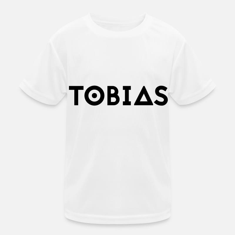 Prénom Tobias T-shirt sport Enfant
