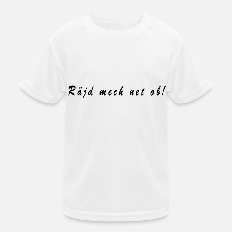 raejd mech net ob siegerlaender platt - Kinder Funktions-T-Shirt - Weiß