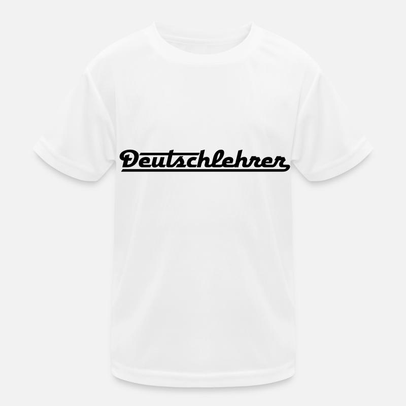 Deutschlehrer Kinder Funktions-T-Shirt
