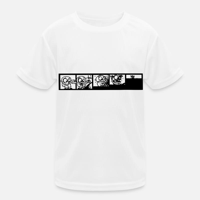 comics strip ink Kids Functional T-Shirt