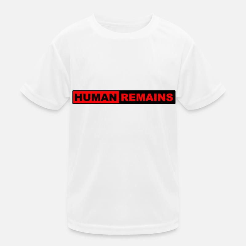 Restes humains T-shirt sport Enfant