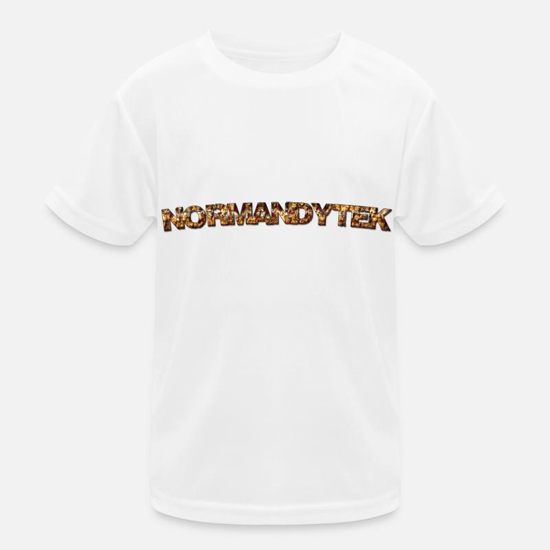 Normandytek script Kids Functional T-Shirt