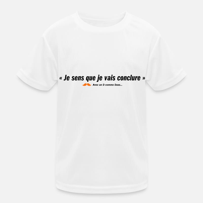 Je sens que je vais conclure (b) T-shirt sport Enfant