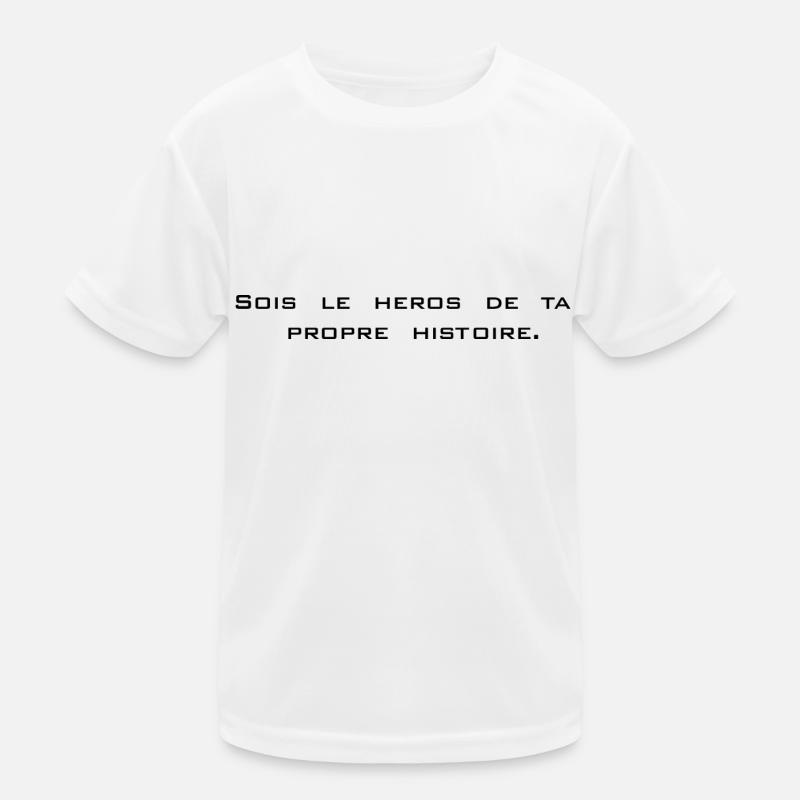 Sois le héros de ta propre histoire T-shirt sport Enfant