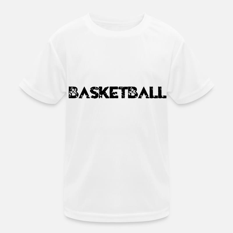 Basketball Kinder Funktions-T-Shirt
