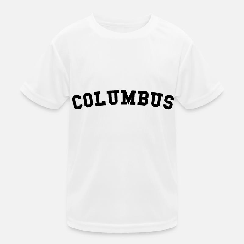 Columbus Kids Functional T-Shirt